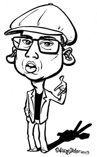 Cartoon: Xavier Naidoo Karikatur (medium) by stieglitz tagged xavier,naidoo,karikatur,caricature,the,voice,of,germany