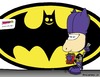Cartoon: HERMI im Retro-Batman-Kostüm (small) by BRAINFART tagged batman,comic,fun,lustig,character,cartoon,brainfart,humor