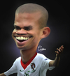Cartoon: Pepe (small) by Quidebie tagged pepe real madrid soccer voetbal caricature karikatuur fun funny
