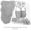 Cartoon: Political Sacrifice (small) by Billcartoons tagged business,politics,politicians,political,sacrifice,volcano
