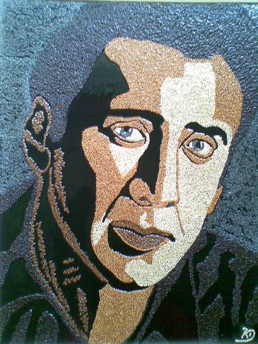 Cartoon: Nicolas Cage (medium) by dkovats tagged seeds