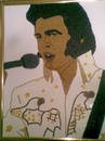 Cartoon: Elvis Presley (small) by dkovats tagged elvis