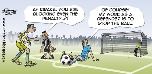 Cartoon: Kiraka (medium) by FEDE tagged kiraka