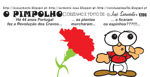 Cartoon: O Pimpolho (medium) by jose sarmento tagged pimpolho