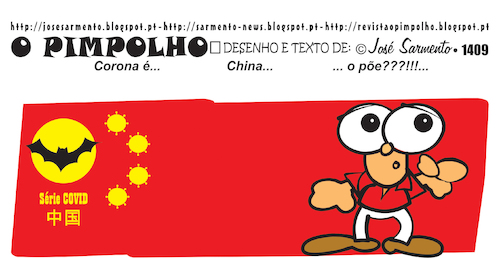 Cartoon: O Pimpolho (medium) by jose sarmento tagged pimpolho