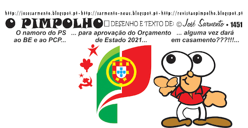 Cartoon: O Pimpolho (medium) by jose sarmento tagged pimpolho