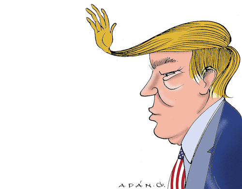 Cartoon: stop countries (medium) by adancartoons tagged trump,adan