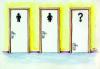 Cartoon: doors (small) by Liviu tagged doors,toillet,