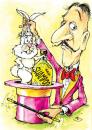 Cartoon: Hat trick (small) by Liviu tagged magician,trick,bunny,