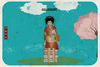 Cartoon: Scripta Manent (small) by gianluca tagged spring,scripta,book,japan,sakura