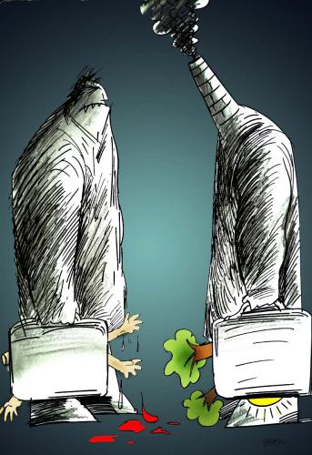 Cartoon: ecology (medium) by oguzgurel tagged humor,