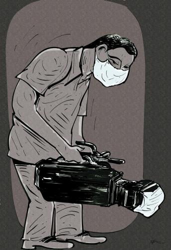 Cartoon: media (medium) by oguzgurel tagged media