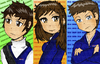 Cartoon: All Saints - BFF (small) by Jk-Light tagged anime,manga,high,school,girl,guy,teen,hentai,uniform,japanese