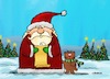 Cartoon: Christmas List (small) by dbaldinger tagged holidays christmas season santa nicolas list cat