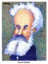 Cartoon: Jules Verne (small) by dbaldinger tagged caricature,writer,science,fiction,