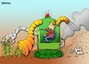 Cartoon: Over Farming (small) by dbaldinger tagged farm,food,environment,agriculture
