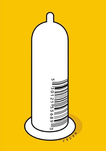 Cartoon: condombars (medium) by alexfalcocartoons tagged condombars