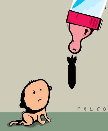Cartoon: food for children (medium) by alexfalcocartoons tagged food,for,children