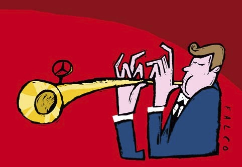 Cartoon: music (medium) by alexfalcocartoons tagged music