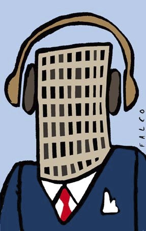 Cartoon: noise (medium) by alexfalcocartoons tagged noise