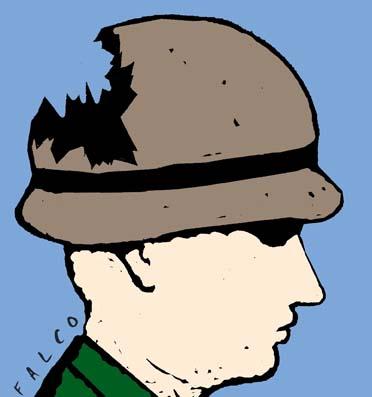 Cartoon: soldier (medium) by alexfalcocartoons tagged soldier