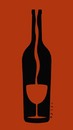 Cartoon: Glass of wine (small) by alexfalcocartoons tagged glass wine