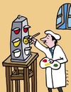 Cartoon: painting (small) by alexfalcocartoons tagged painting