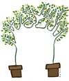 Cartoon: plant (small) by alexfalcocartoons tagged plant