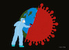 Cartoon: Quitando el Coronavirus (small) by alexfalcocartoons tagged coronavirus