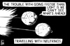Cartoon: Faster than light (small) by sinann tagged neutrinos light speed faster