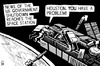 Cartoon: Shutdown Houston (small) by sinann tagged shutdown,us,houston,international,space,station