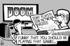 Cartoon: Sony PlayStation hack attack (small) by sinann tagged playstation,sony,hack,gamers,network