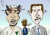Cartoon: Gadaffy Assad Annan caricature (small) by laughzilla tagged political,cartoon,editorial,comic,webcomic,kofi,annan,muammar,gadaffi,khadafi,gadafi,gadaffy,bashar,assad,laughzilla,thedailydose,caricature,syria,libya,un,united,nations,leaders,outgoing