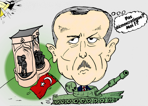 Cartoon: Recep Erdogan Caricature (medium) by BinaryOptions tagged optionsclick,option,binaire,options,binaires,erdogan,turc,turque,turquie,istanbul,taksim,tank,caricature,news,infos,nouvelles,actualites,politique,politicien,editoriale