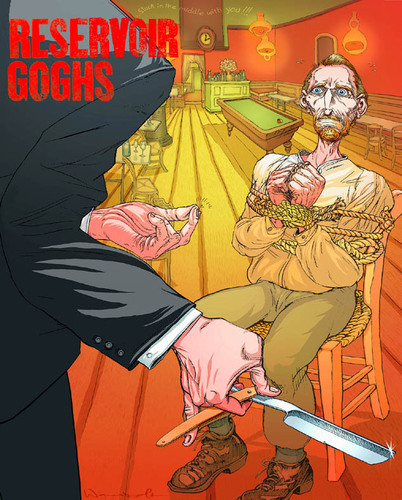 Cartoon: Reservoir Goghs (medium) by wambolt tagged humor,cinema,comic,art