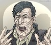 Cartoon: Manuel Agujetas- Cantaor (small) by wambolt tagged flamenco,singer,original,music,charismatic