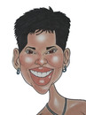 Cartoon: Halle Berry (small) by Berge tagged halle berry american actress caricature