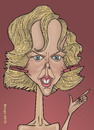 Cartoon: Nicole Kidman (small) by Berge tagged actress,caricature,australian