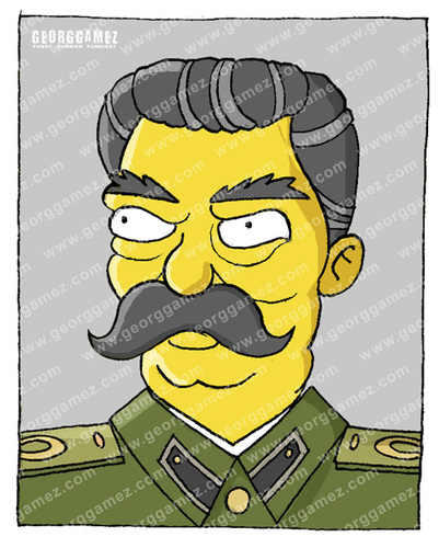 Cartoon: I.B. StaLin (medium) by gamez tagged one,two