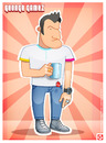 Cartoon: GeorgeGamez (small) by gamez tagged gamez,george,gg,ggg