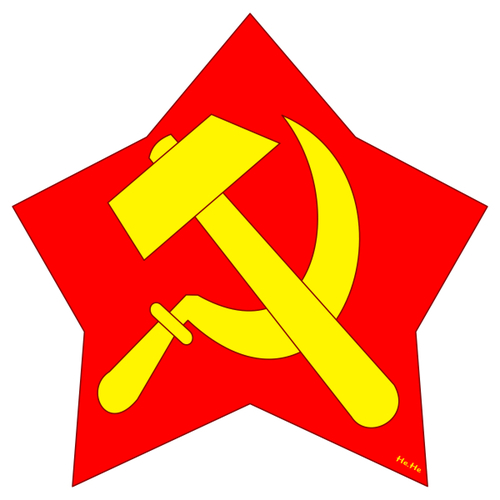 Cartoon: Roter Stern Hammer Sichel (medium) by symbolfuzzy tagged sichel,hammer,stern,roter,sozialismus,kommunismus,logos,logo,symbole,symbolfuzzy