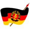 Cartoon: DDR - Fahne -  Emblem (small) by symbolfuzzy tagged symbolfuzzy,symbole,logo,logos,kommunismus,sozialismus,internationaler,arbeiterklasse,ddr,deutsche,demokratische,republik