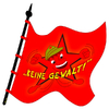 Cartoon: Keine Gewalt (small) by symbolfuzzy tagged symbolfuzzy,symbole,logo,logos,kommunismus,sozialismus,rote,fahne,roter,stern,keine,gewalt