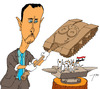 Cartoon: Bashar Asad (small) by tunin-s tagged bashar asad