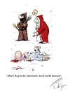 Cartoon: Frohen Nikolaustag! (small) by Carlo Büchner tagged nikolaus 2013 dezember weihnachten winter knecht ruprecht bischof santa carlo büchner arts geschenke bestrafung kinder brav böse