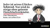 Cartoon: Herr Von Thesemann 3 (small) by Carlo Büchner tagged herr,von,thesemann,glück,schmied,metzger,fleischfachverkäufer,pech,these,carlo,büchner,arts