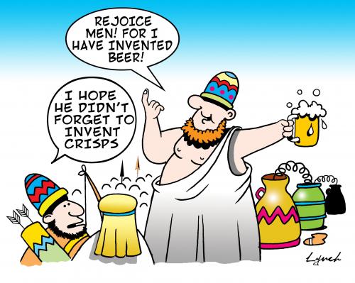 Cartoon: beer (medium) by toons tagged beer,inventions,alcohol,persians