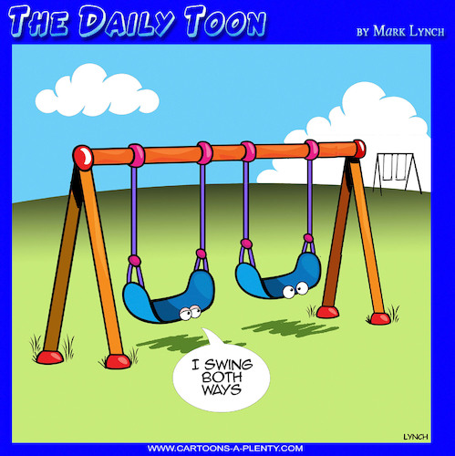 Cartoon: Bisexual (medium) by toons tagged swings,swingers,both,ways,swings,swingers,both,ways