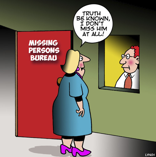 Cartoon: Missing persons (medium) by toons tagged missing,persons,lost,missing,persons,lost