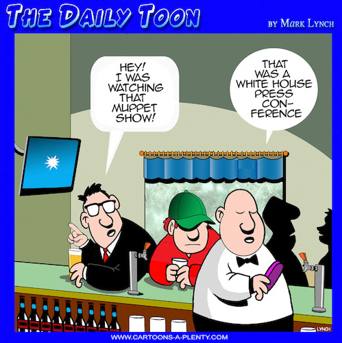 Cartoon: Muppets (medium) by toons tagged wte,house,clowns,muppet,show,white,press,conference,wte,house,clowns,muppet,show,white,press,conference